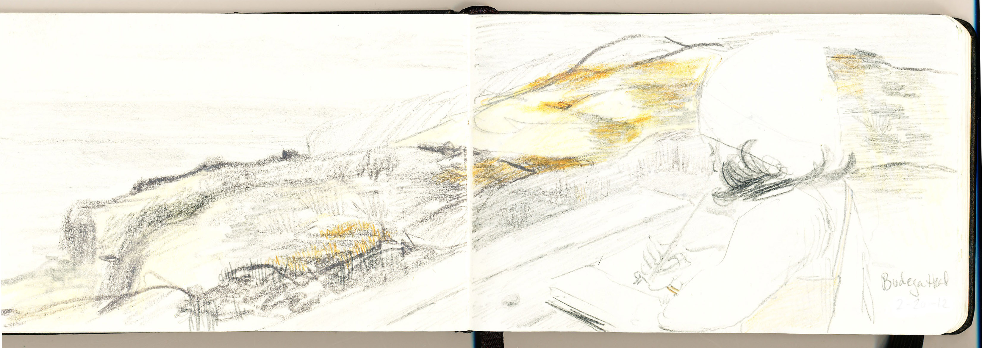 Out Sketching: North Bay Horizons